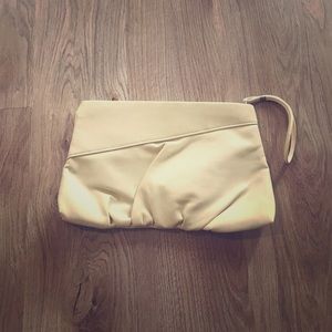 Vintage soft leather clutch